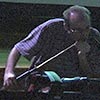Neovoxer Live ensemble: Erik Nugent, slide bagpipe